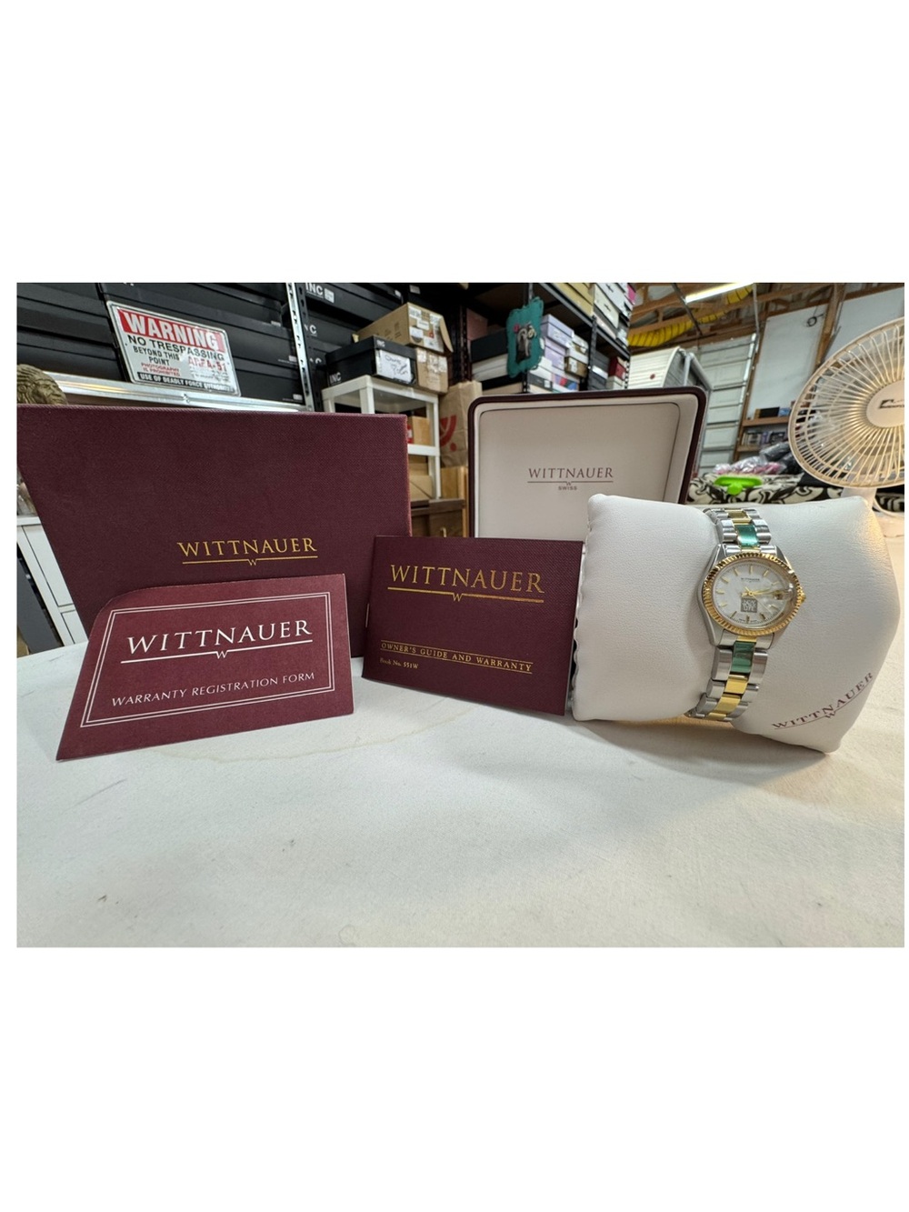Wittnauer Women's Two-Tone Gold and Silver Brand New in Box